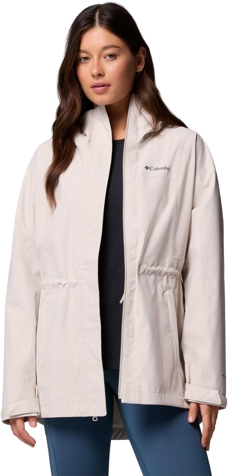 Hikebound II Long Jacket - Womens - dark stone 1