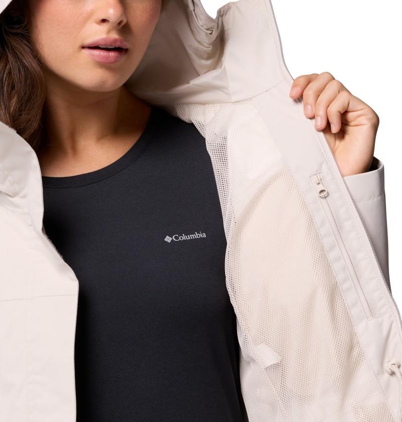 Hikebound II Long Jacket - Womens - dark stone 1
