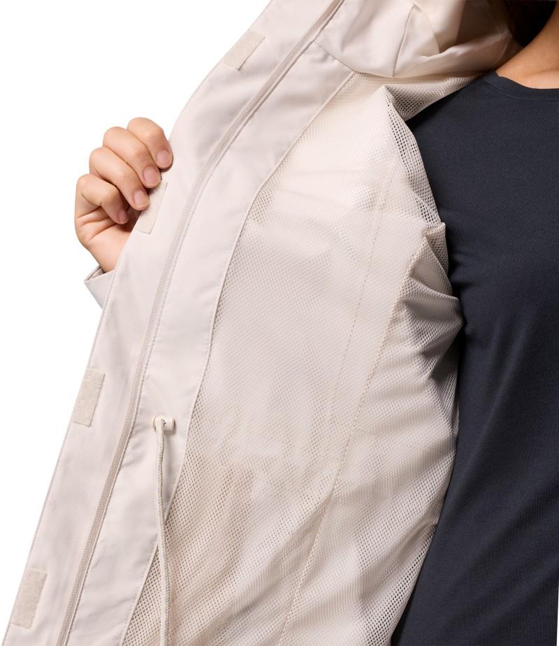 Hikebound II Long Jacket - Womens - dark stone 1