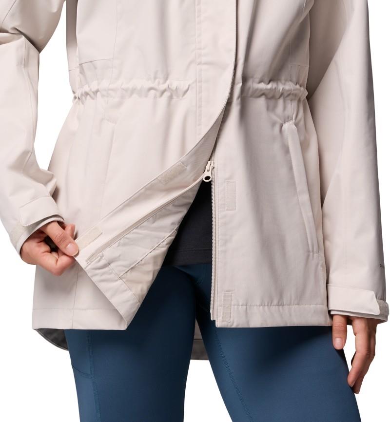 Hikebound II Long Jacket - Womens - dark stone 1