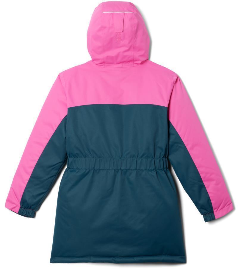 Hikebound Long Insulated Jacket - Youth Girls - Night Wave / Pink Ice 2