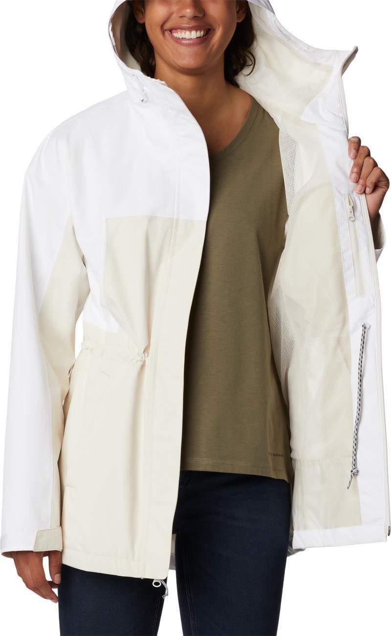 Hikebound Long Jacket, Extended - Womens - Chalk / White 2