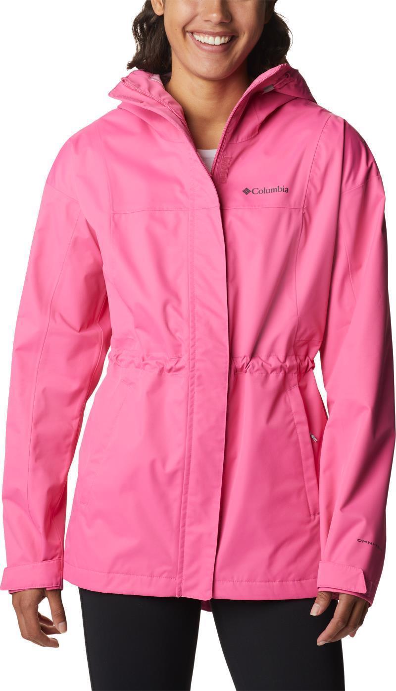 Hikebound Long Jacket, Extended - Womens - Wild Geranium 1