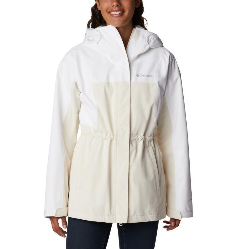 Hikebound Long Jacket - Womens - Chalk / White 1