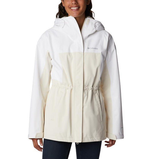 Hikebound Long Jacket - Womens - Chalk / White 1