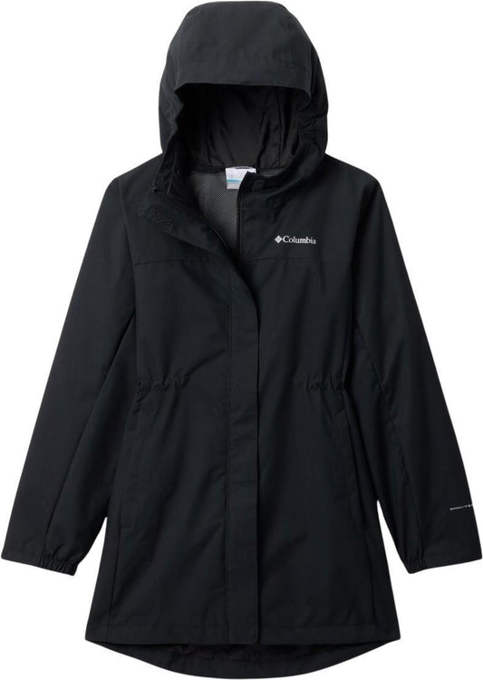 Hikebound Long Jacket - Youth Girls - black 1