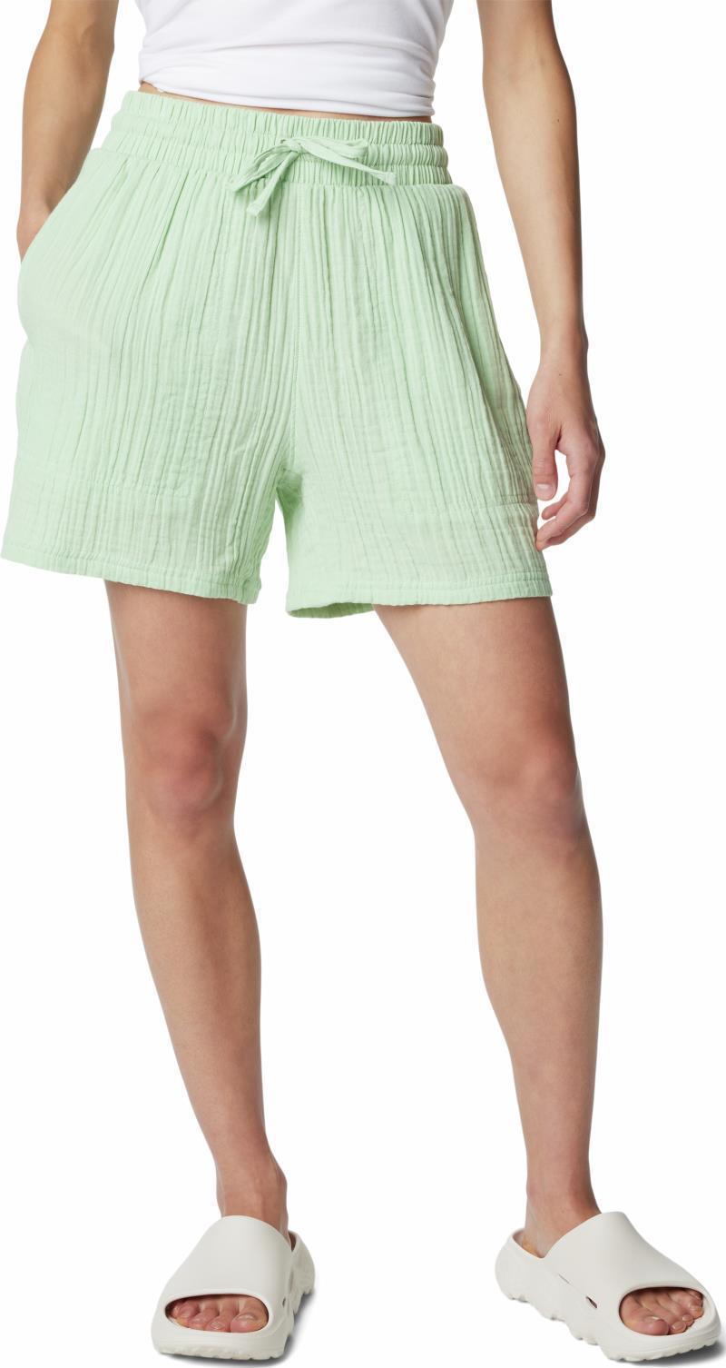 Holly Hideaway Breezy Shorts, 5" Inseam - Womens - Sage Leaf 1