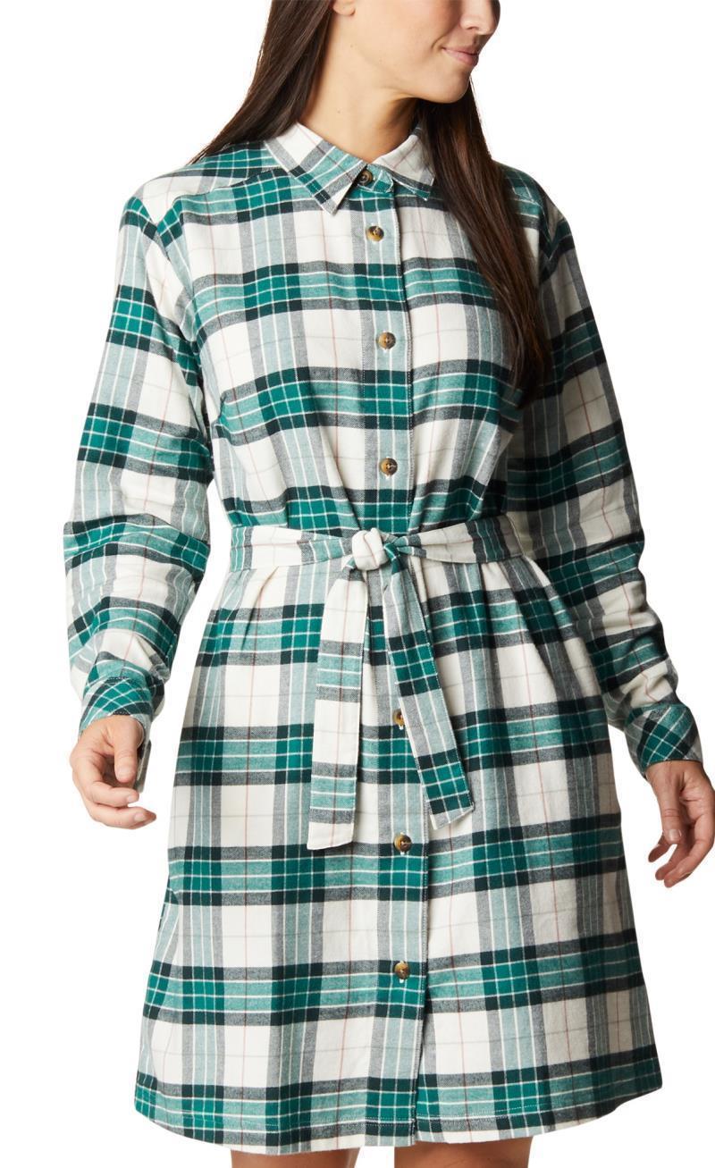 Holly Hideaway Flannel Dress - Spruce Simple Tartan 3