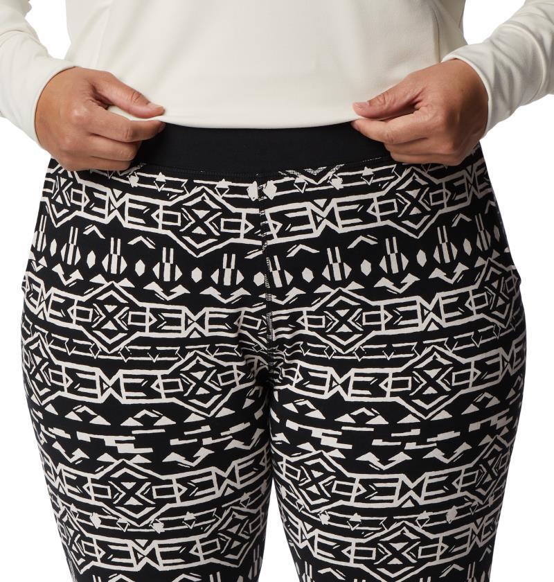 Holly Hideaway Leggings - Plus - Womens - black 80s stripe 1