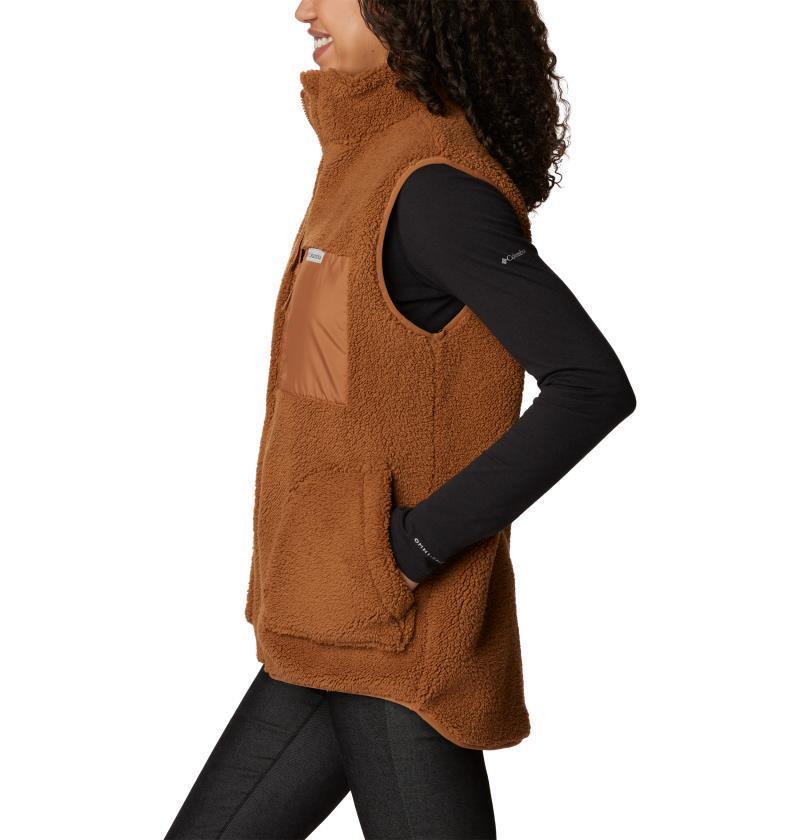 Holly Hideaway Vest - Womens - Camel Brown 3