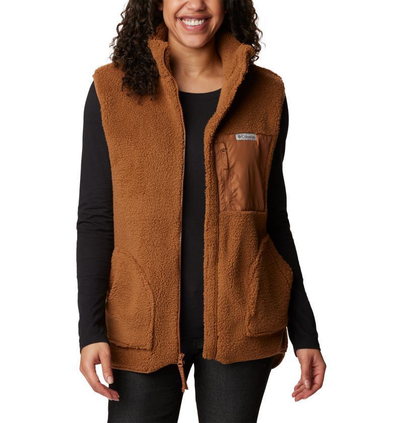 Holly Hideaway Vest - Womens - Camel Brown 4