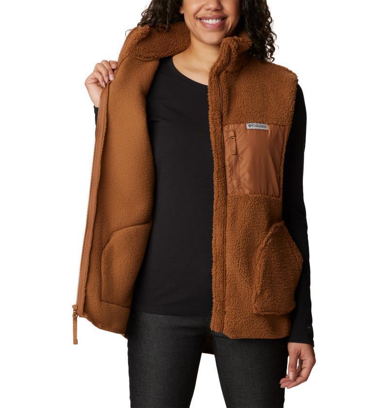 Holly Hideaway Vest - Womens - Camel Brown 5