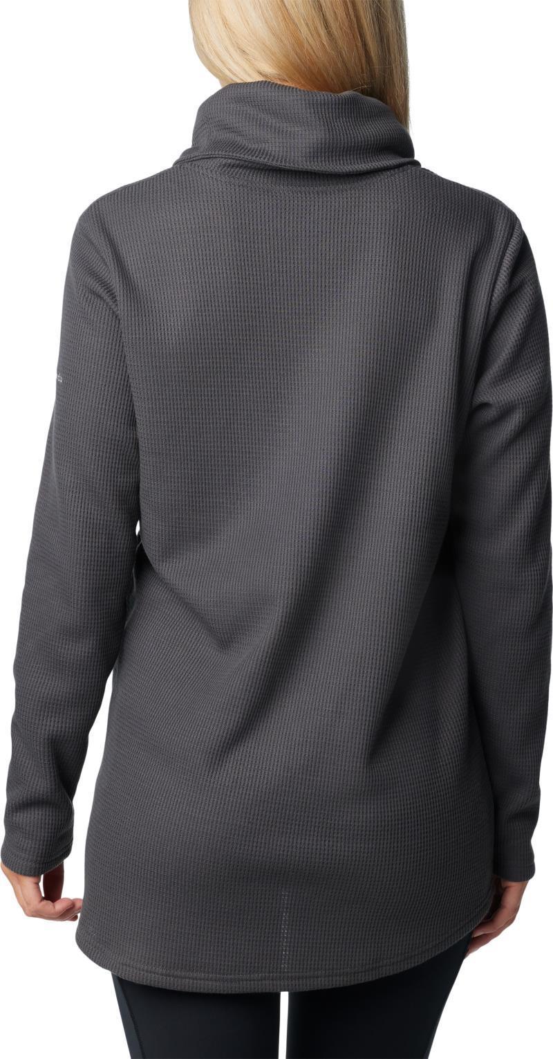 Holly Hideaway Waffle Cowl Neck Pullove - Womens - Shark 2