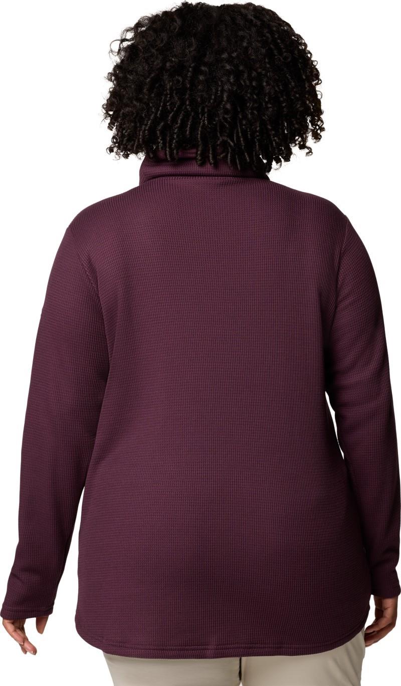 Holly Hideaway Waffle Cowl Neck Pullover, Extended - Womens - moonvista 1
