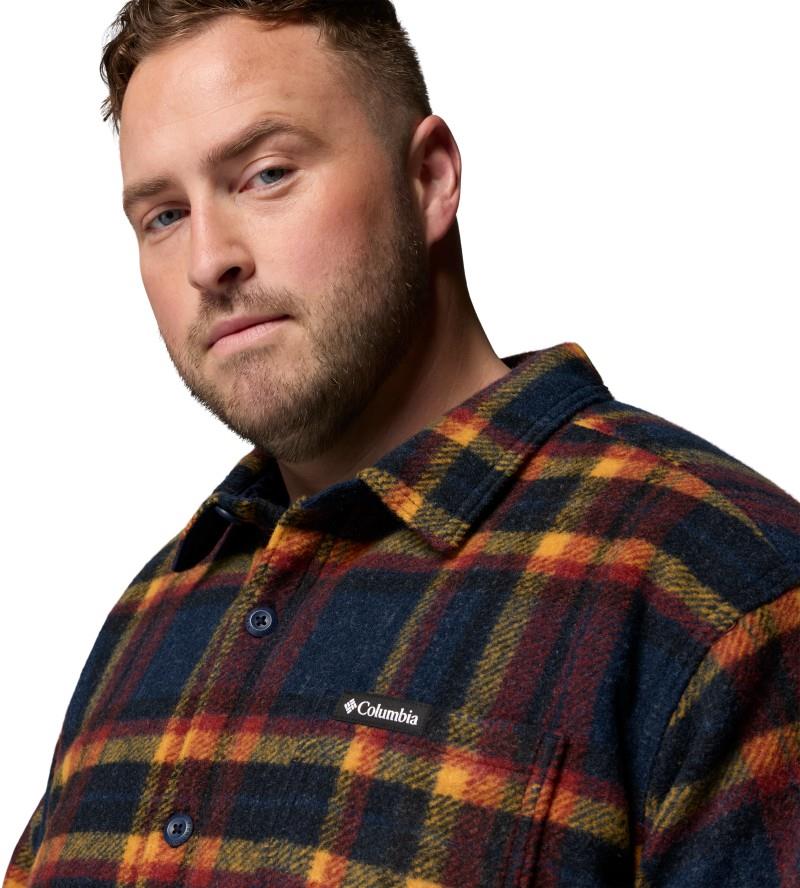 Hunter Arch Shirt Jacket, Extended - Mens - collegiate navy track plaid 1
