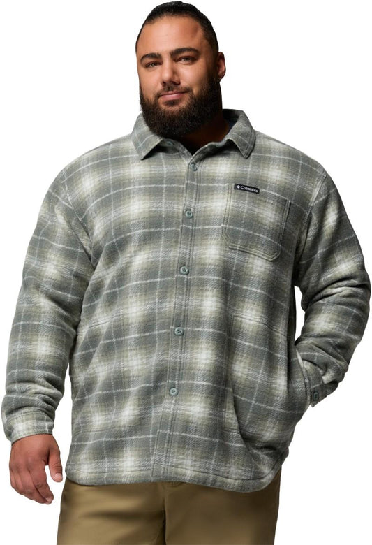 Hunter Arch Shirt Jacket, Extended - Mens - sedona sage / bivy plaid 1