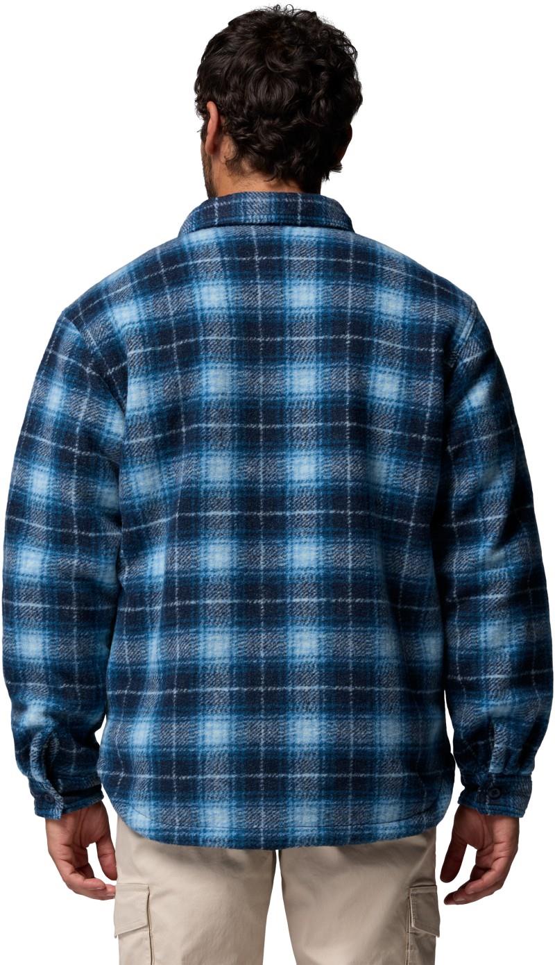 Hunter Arch Shirt Jacket - Mens - collegiate navy bivy plaid 1