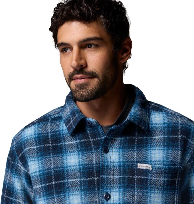 Hunter Arch Shirt Jacket - Mens - collegiate navy bivy plaid 1
