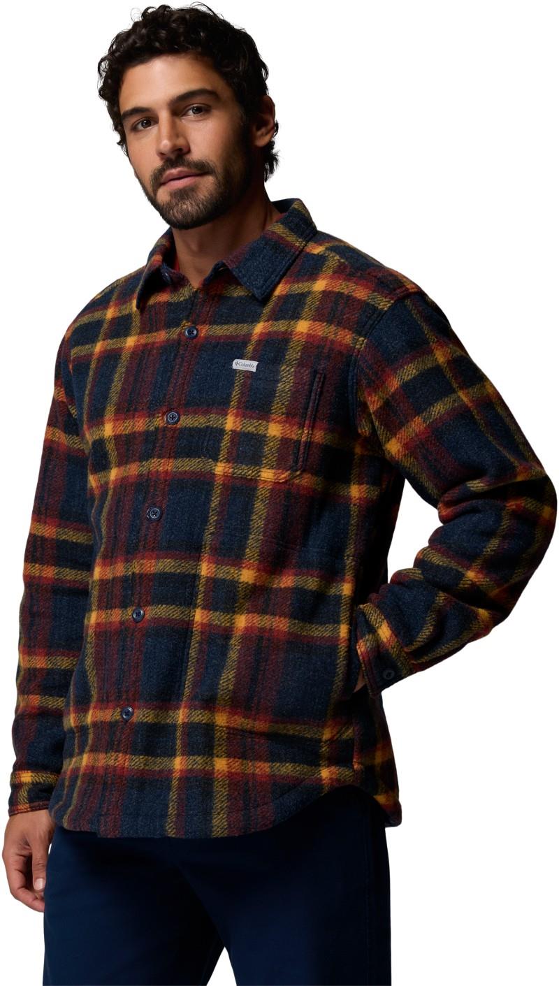 Hunter Arch Shirt Jacket - Mens - collegiate navy track plaid 1