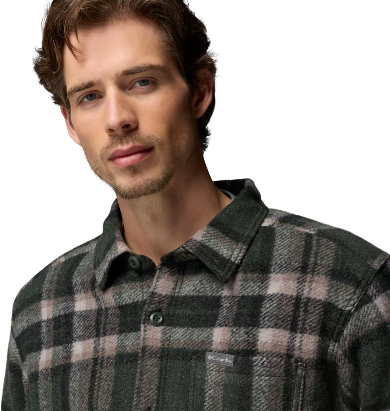 Hunter Arch Shirt Jacket - Mens - greenscape track plaid 1