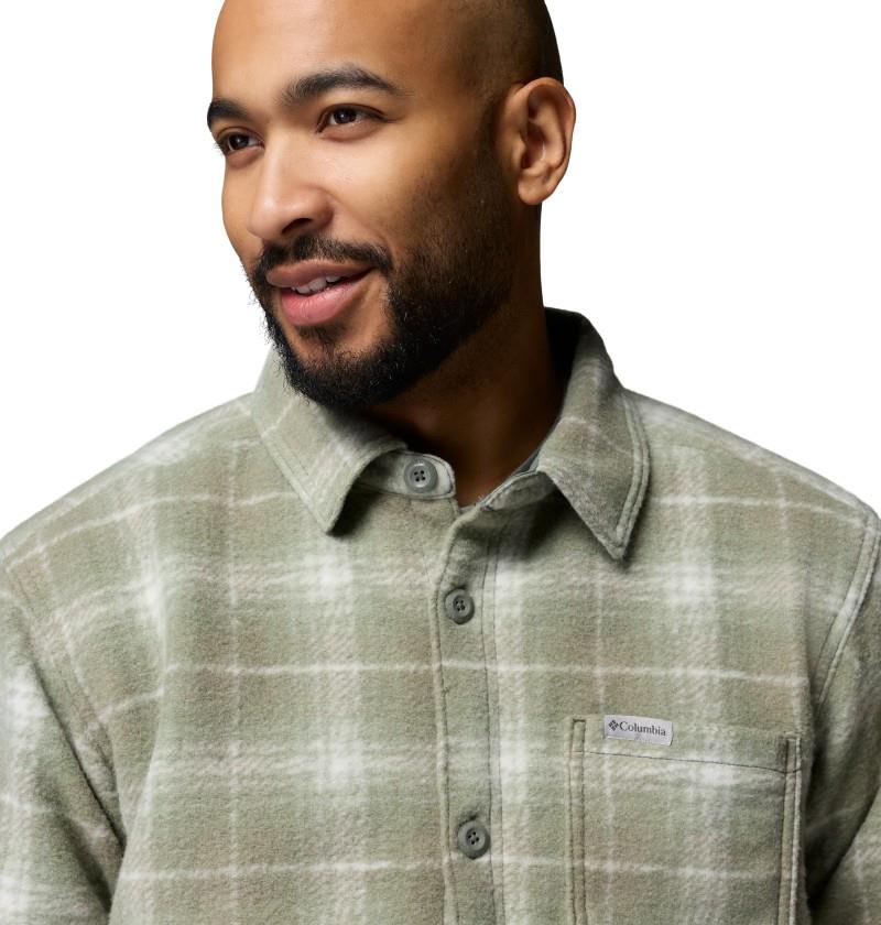 Hunter Arch Shirt Jacket - Mens - sedona sage / bivy plaid 1