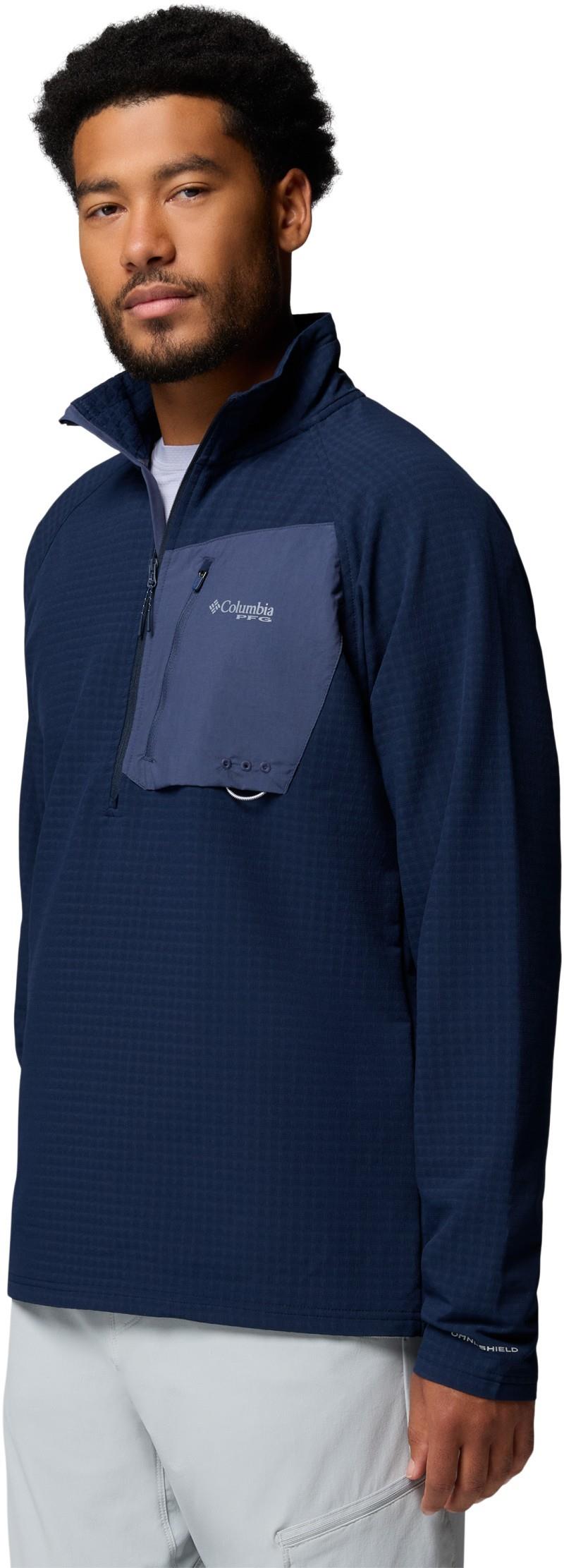 Hydroforce Lightweight Half Zip - Mens - collegiate navy 1