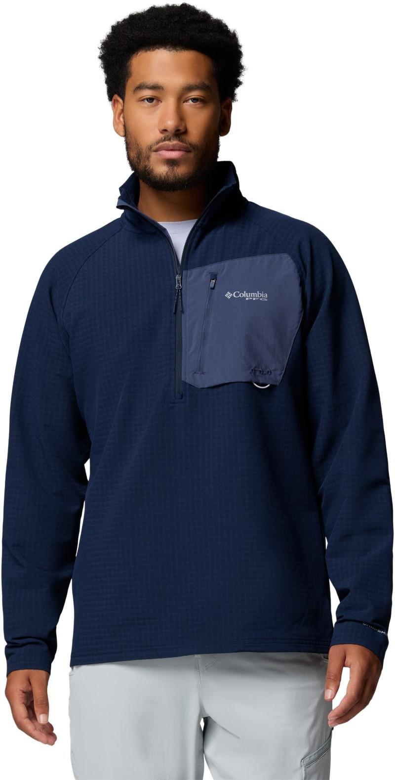 Hydroforce Lightweight Half Zip - Mens - collegiate navy 1