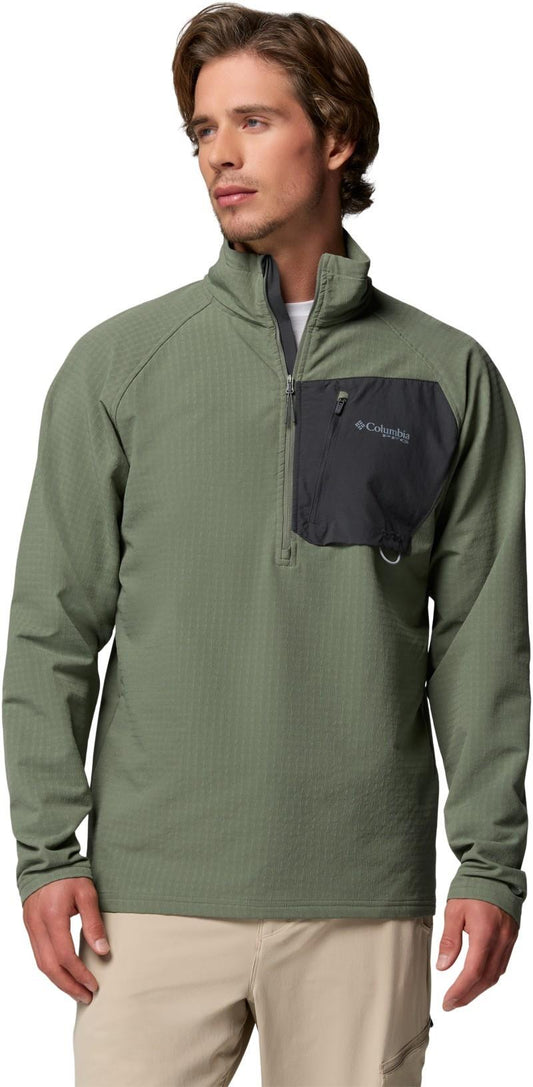 Hydroforce Lightweight Half Zip - Mens - cypress 1