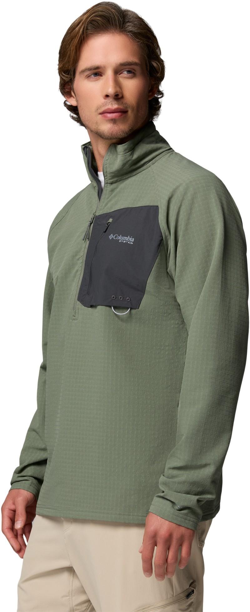 Hydroforce Lightweight Half Zip - Mens - cypress 1