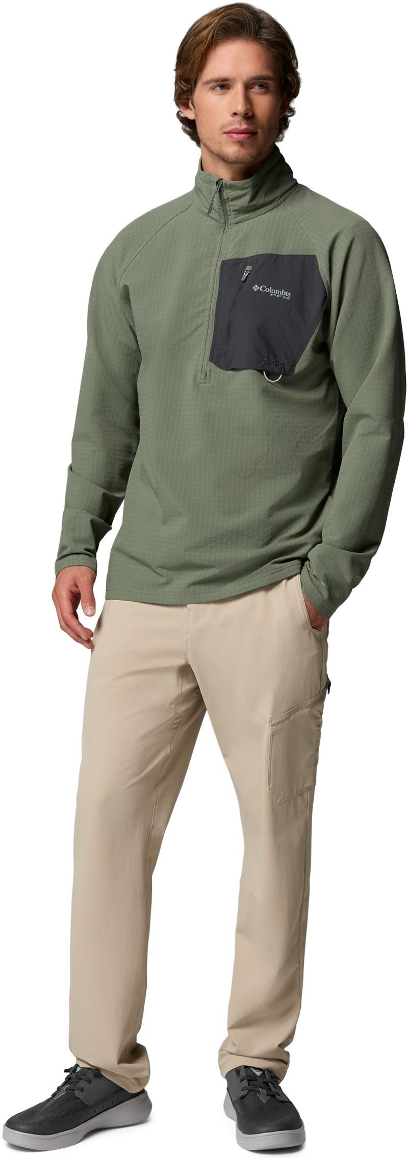 Hydroforce Lightweight Half Zip - Mens - cypress 1