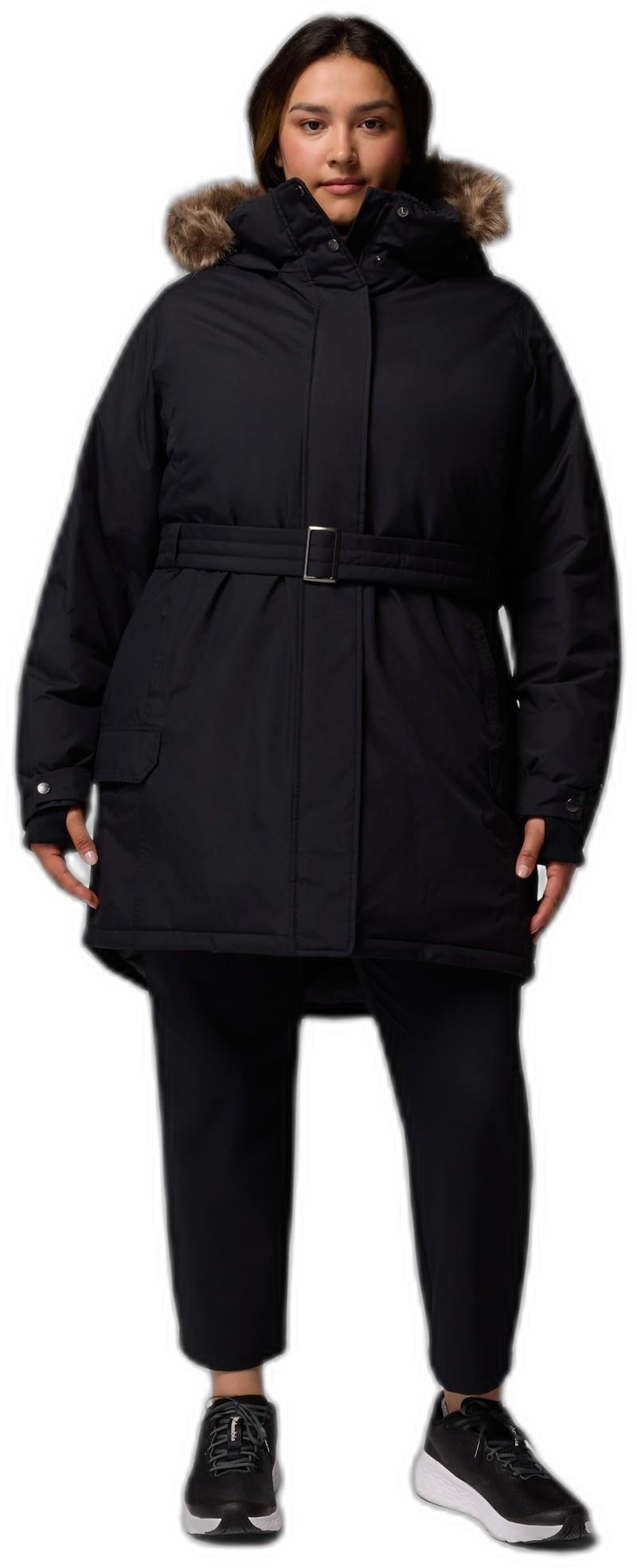 Icelandite II Parka, Extended - Womens - black 1