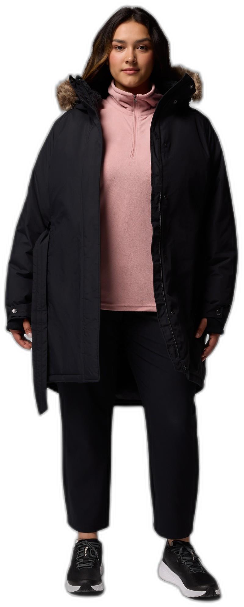 Icelandite II Parka, Extended - Womens - black 1