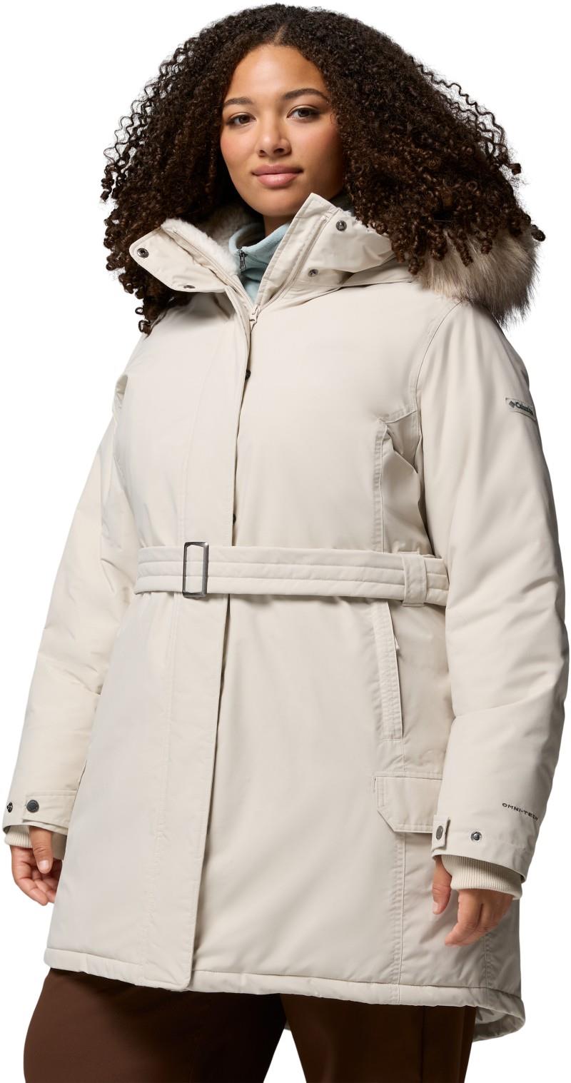 Icelandite II Parka, Extended - Womens - dark stone 1