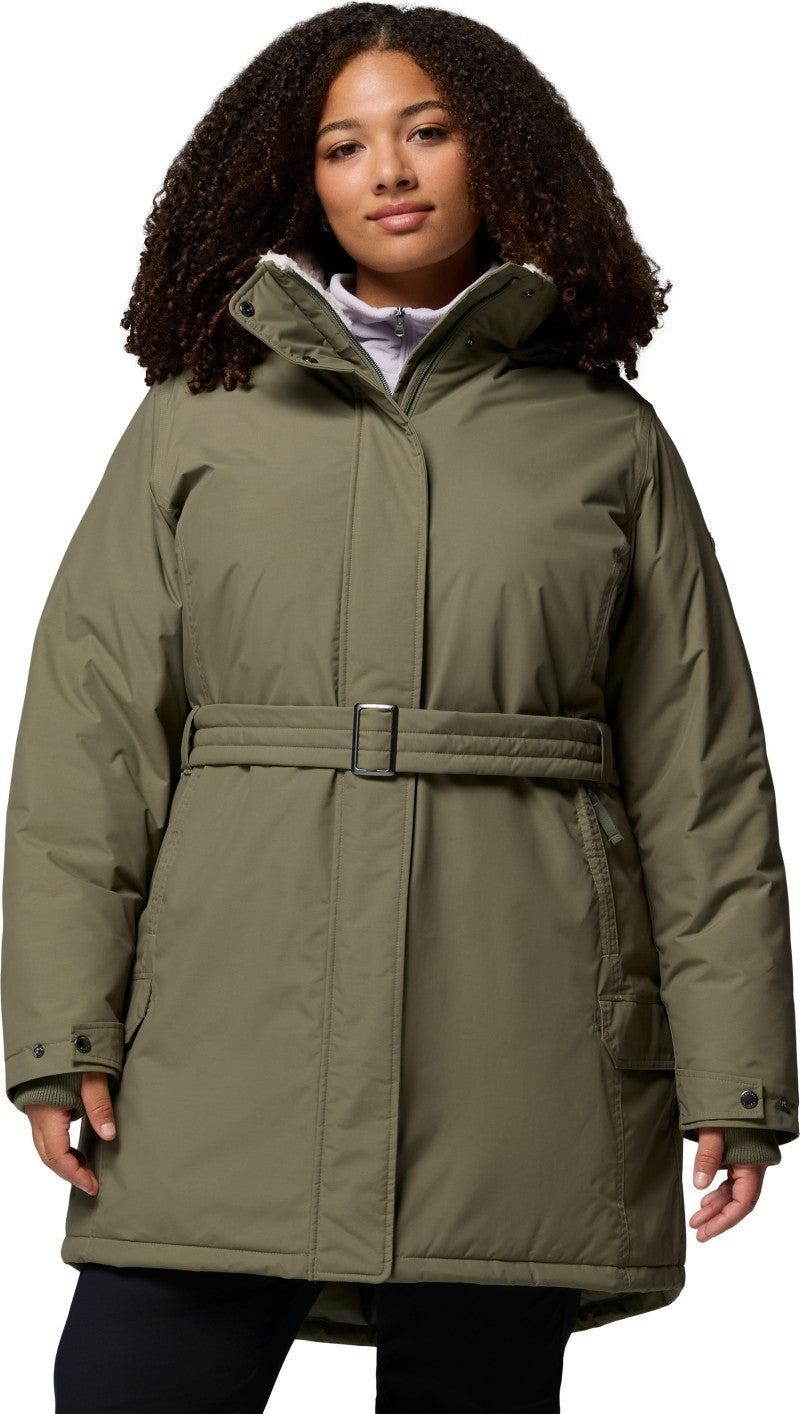 Icelandite II Parka - Womens - stone green 1