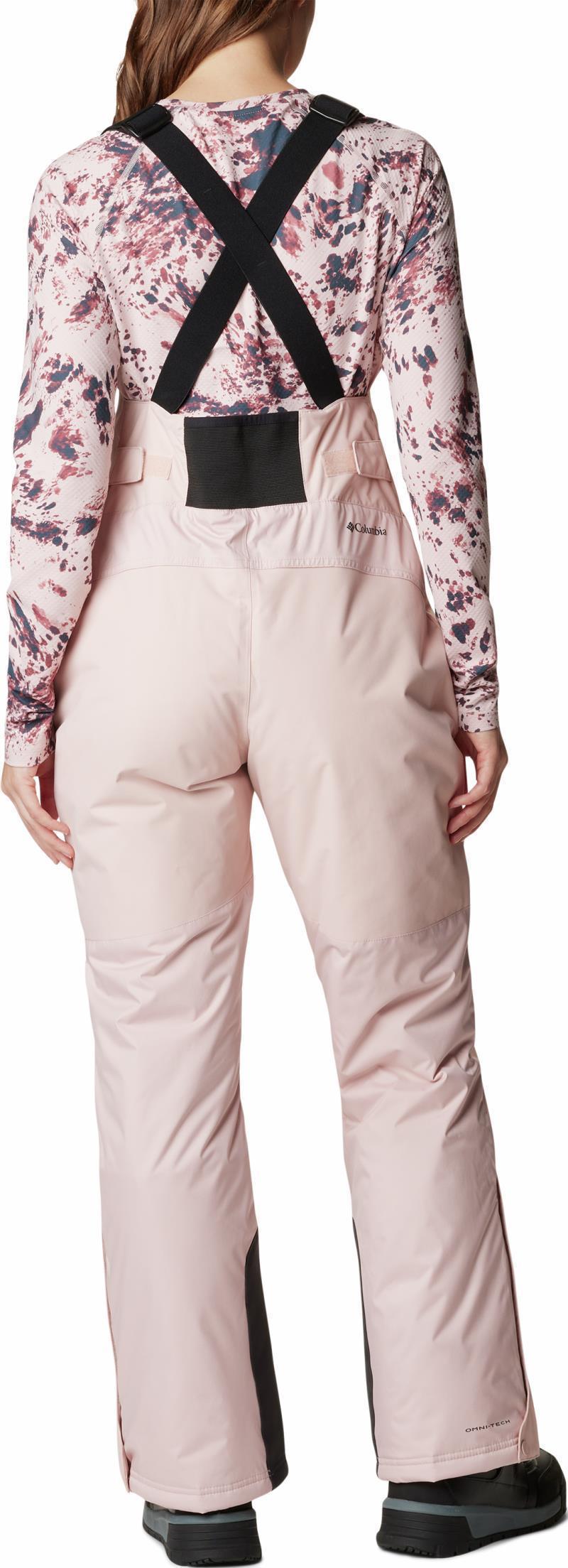 Iceventure Bibs, Long - Womens - Dusty Pink 2