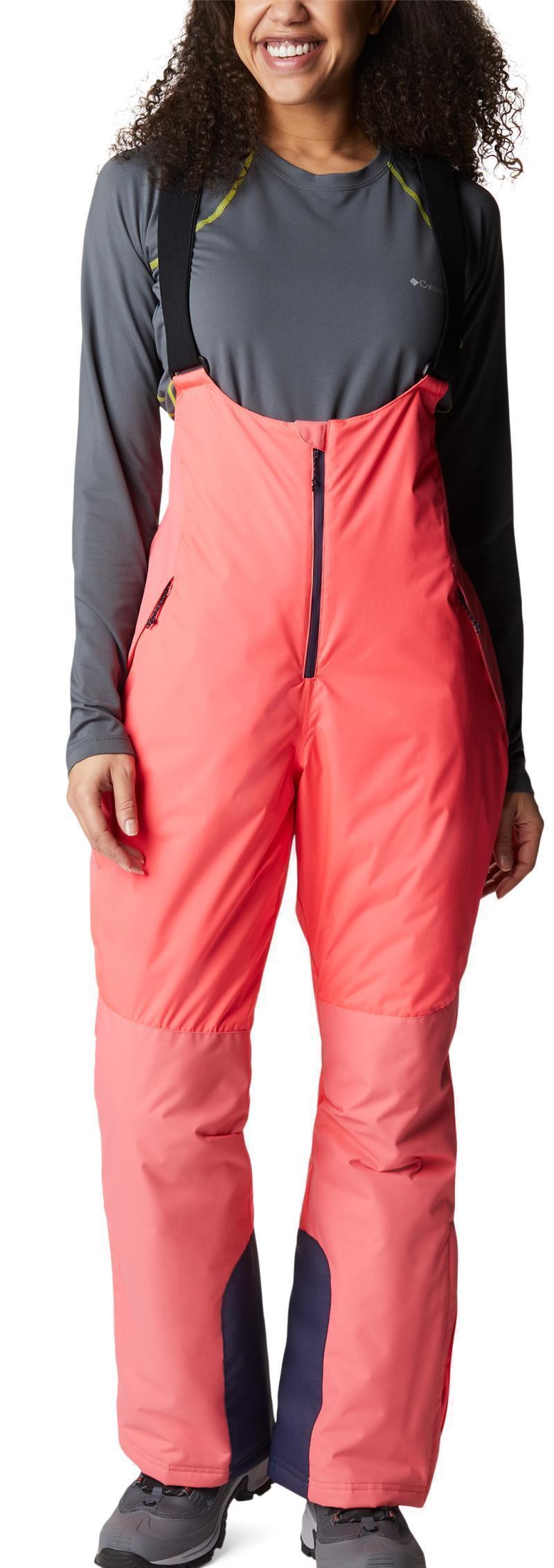 Iceventure Bibs, Long - Womens - Neon Sunrise 1