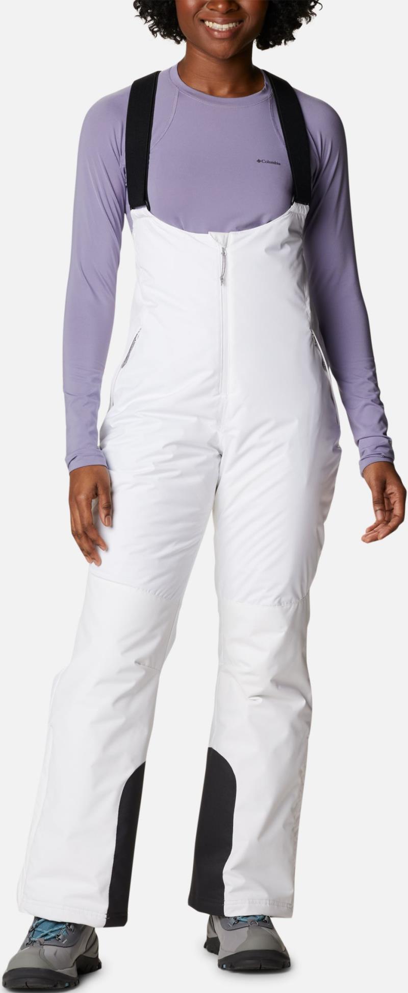 Iceventure Bibs, Long - Womens - White 1