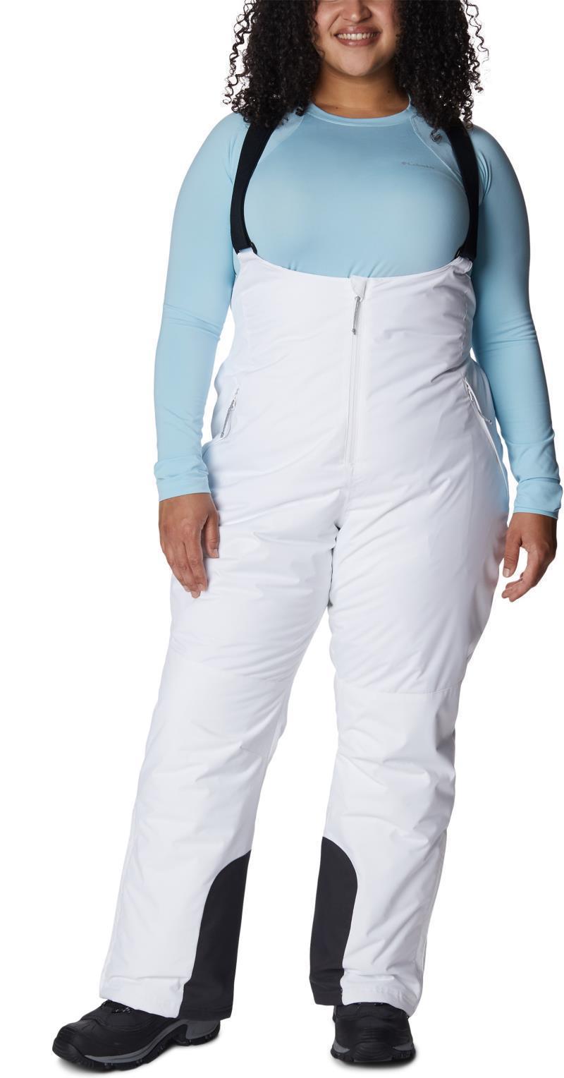 Iceventure Bibs, Reg - Plus - Womens - White 1