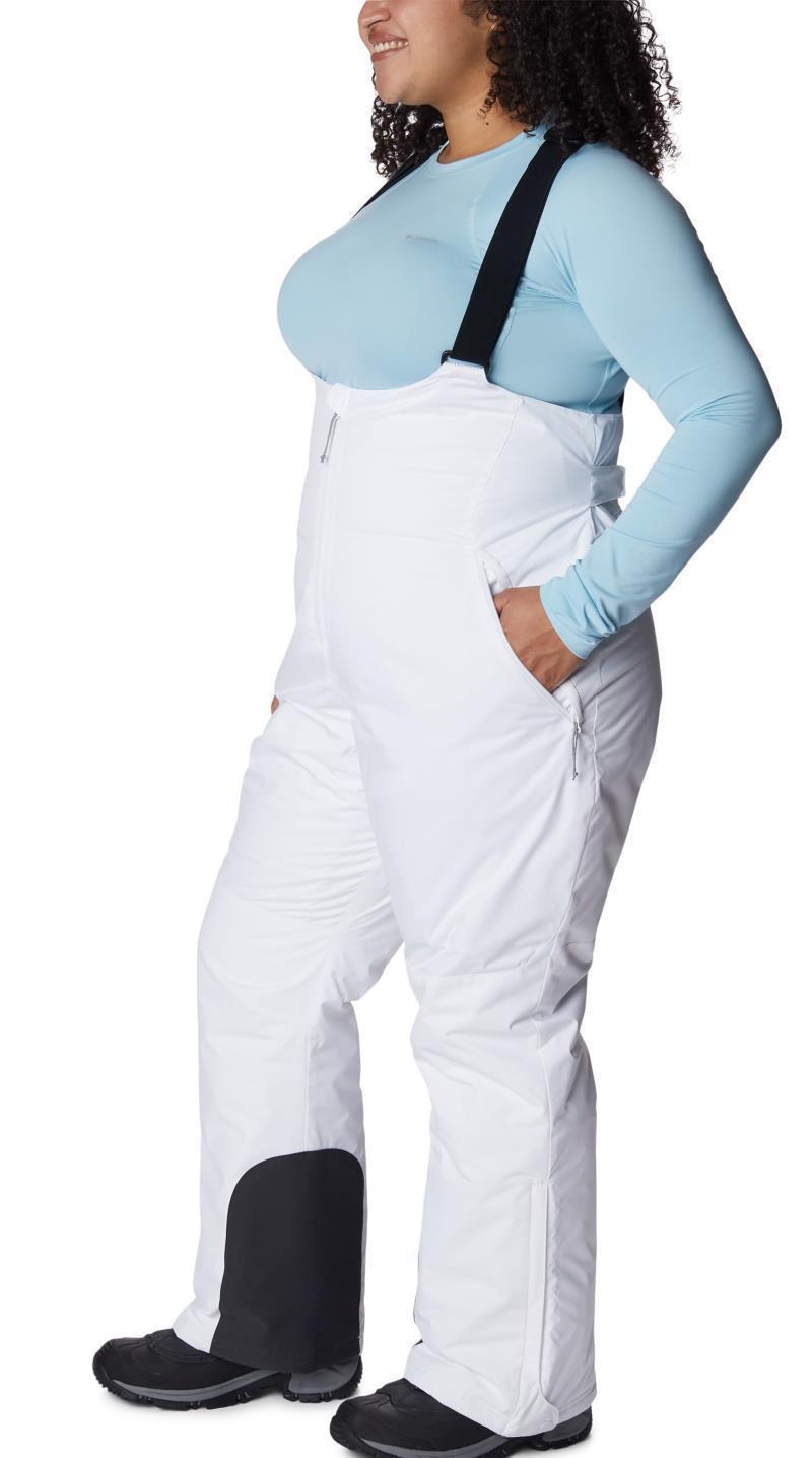 Iceventure Bibs, Reg - Plus - Womens - White 3