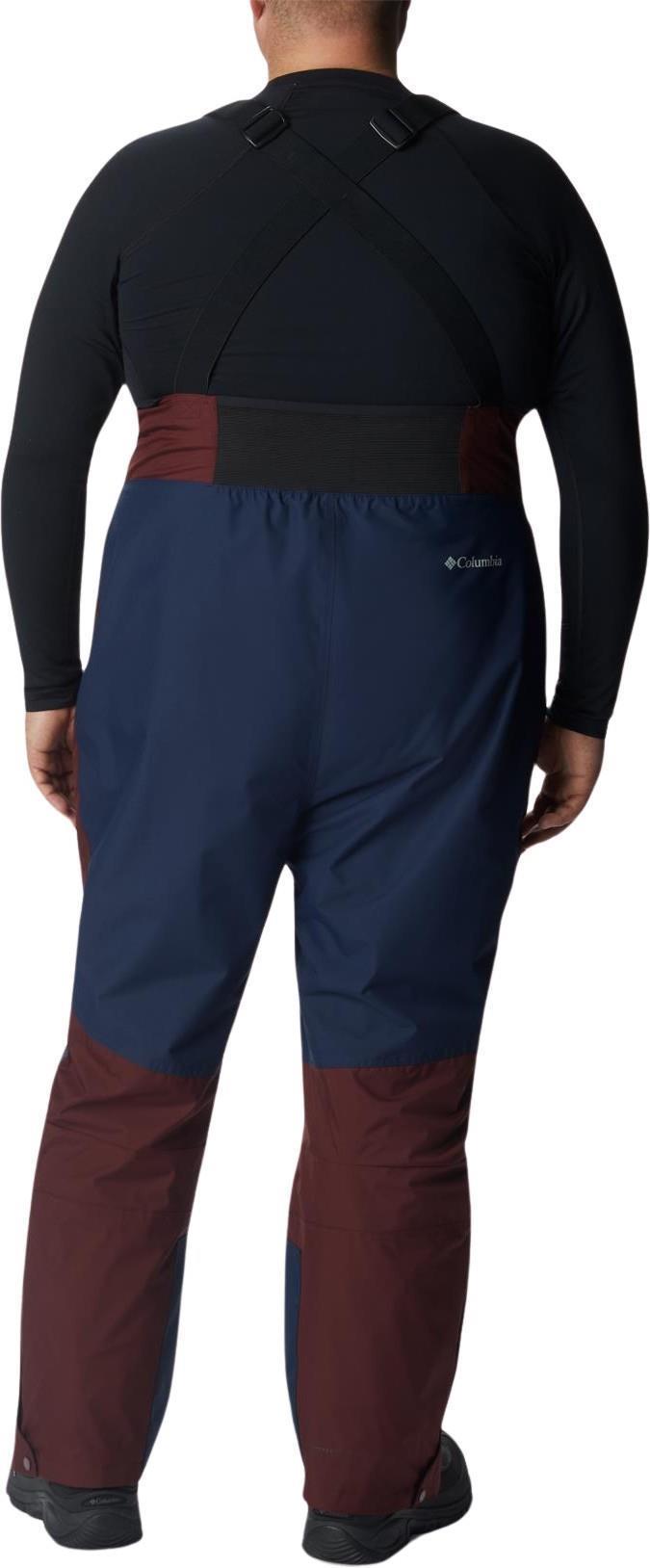 Iceventure Bibs, Short - Big - Mens - Elderberry / Collegiate Navy 2