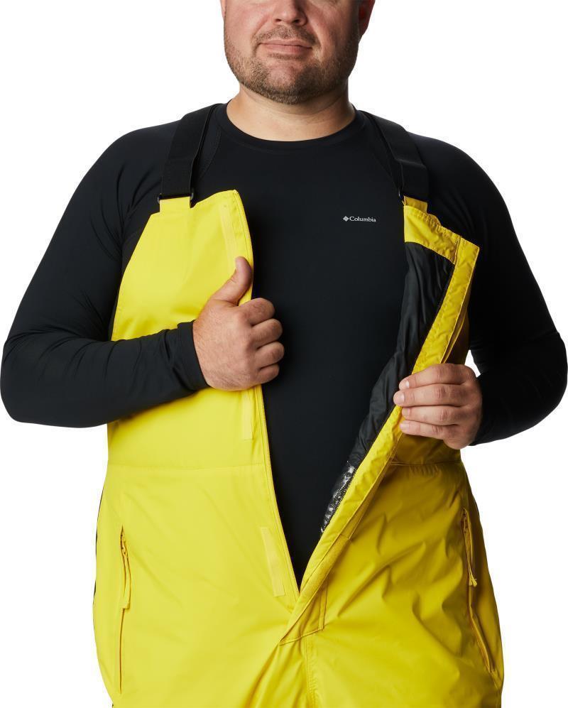 Iceventure Bibs, Short - Big - Mens - Laser Lemon / Black 4