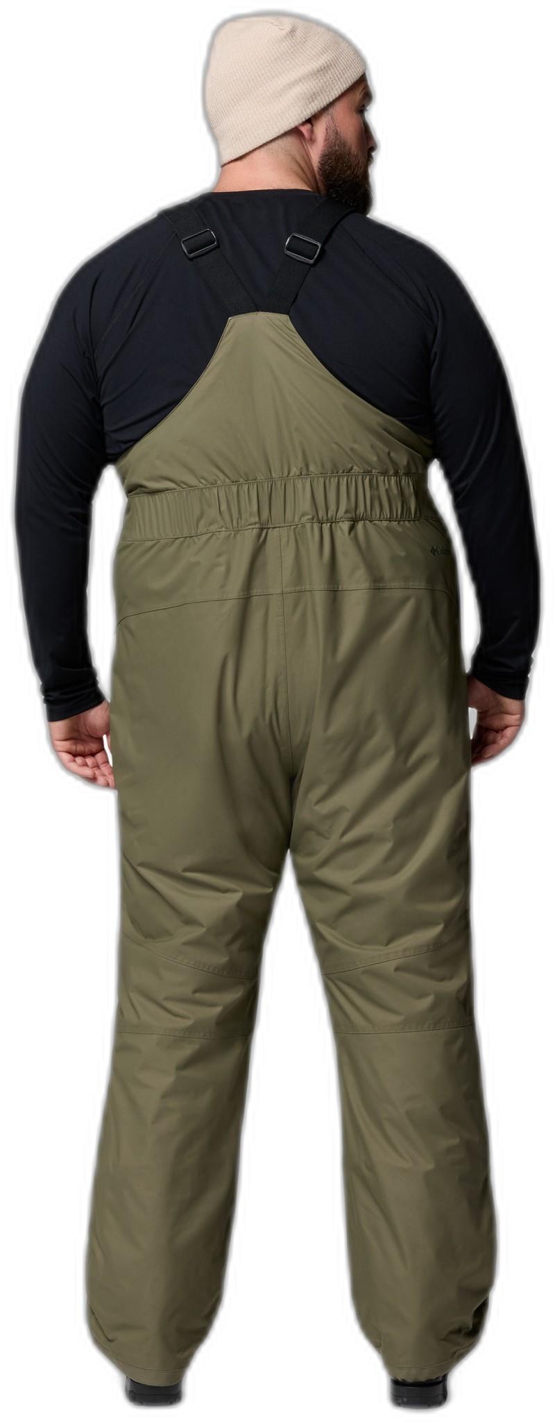 Iceventure II BIbs, Reg, Extended - Mens - stone green 1