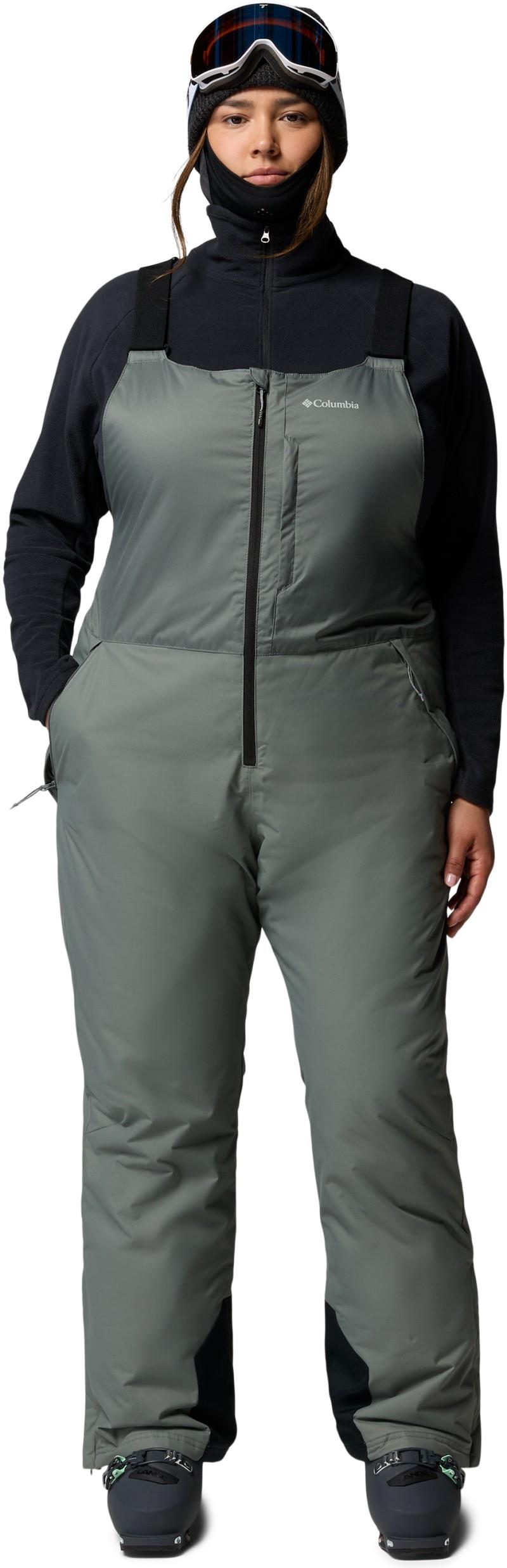 Iceventure II BIbs, Reg, Extended - Womens - sedona sage dobby / black 1