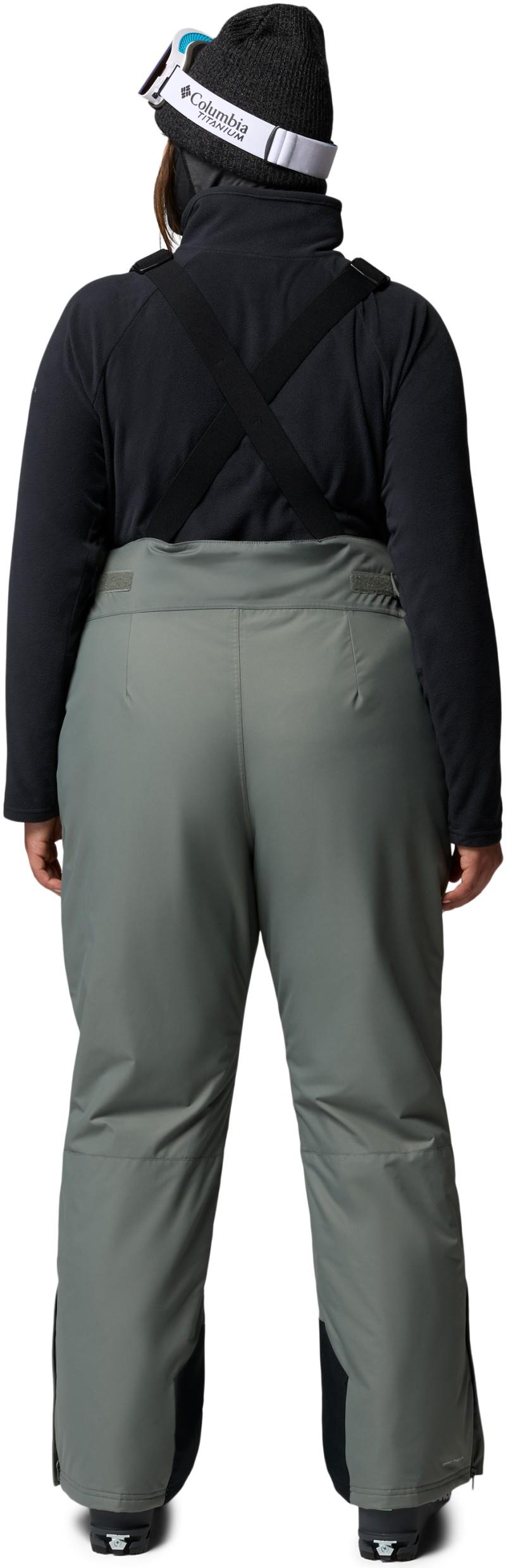 Iceventure II BIbs, Reg, Extended - Womens - sedona sage dobby / black 1