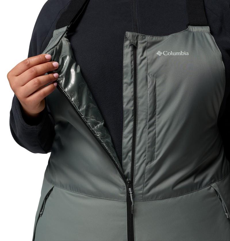 Iceventure II BIbs, Reg, Extended - Womens - sedona sage dobby / black 1