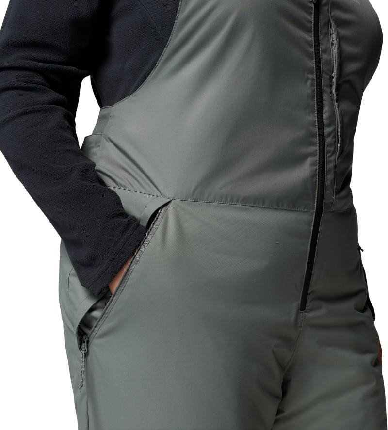 Iceventure II BIbs, Reg, Extended - Womens - sedona sage dobby / black 1