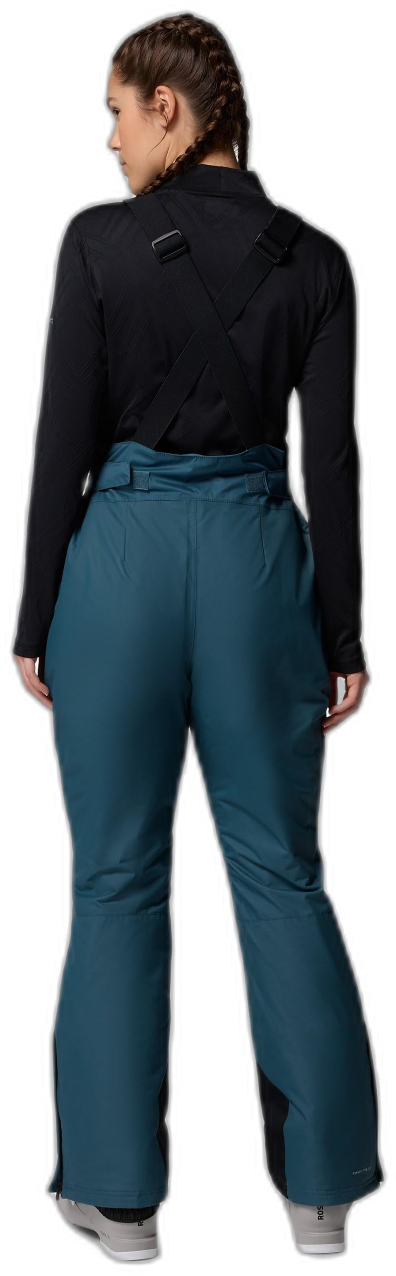 Iceventure II BIbs, Reg - Womens - everblue dobby 1