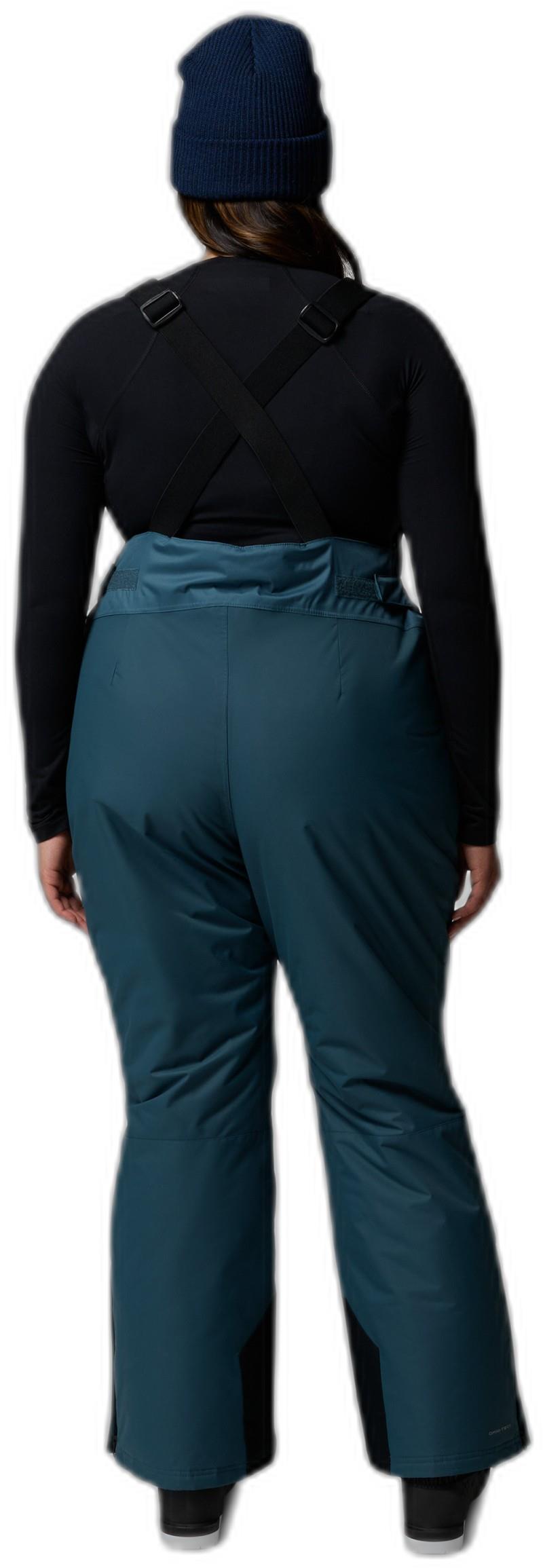 Iceventure II BIbs, Short, Extended - Womens - everblue dobby 1