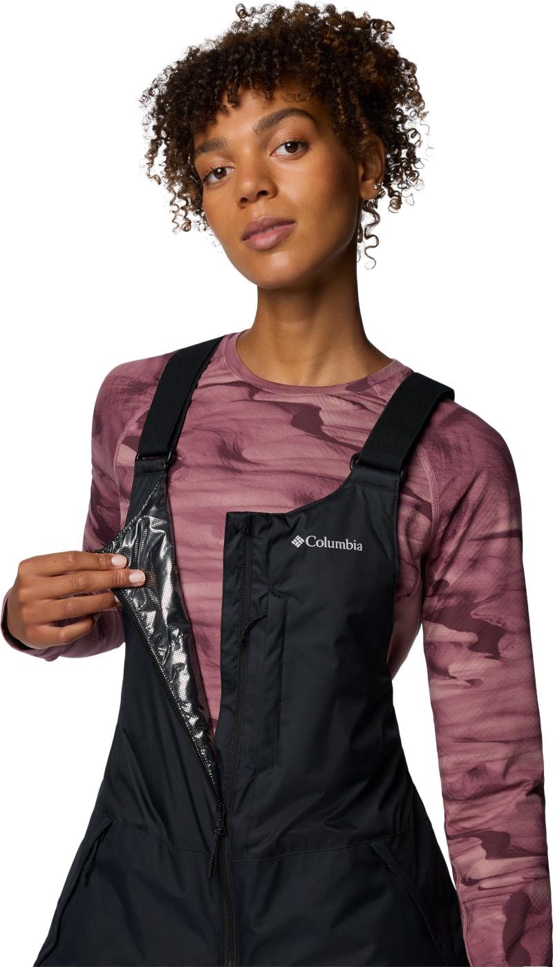 Iceventure II BIbs, Short - Womens - black dobby 1