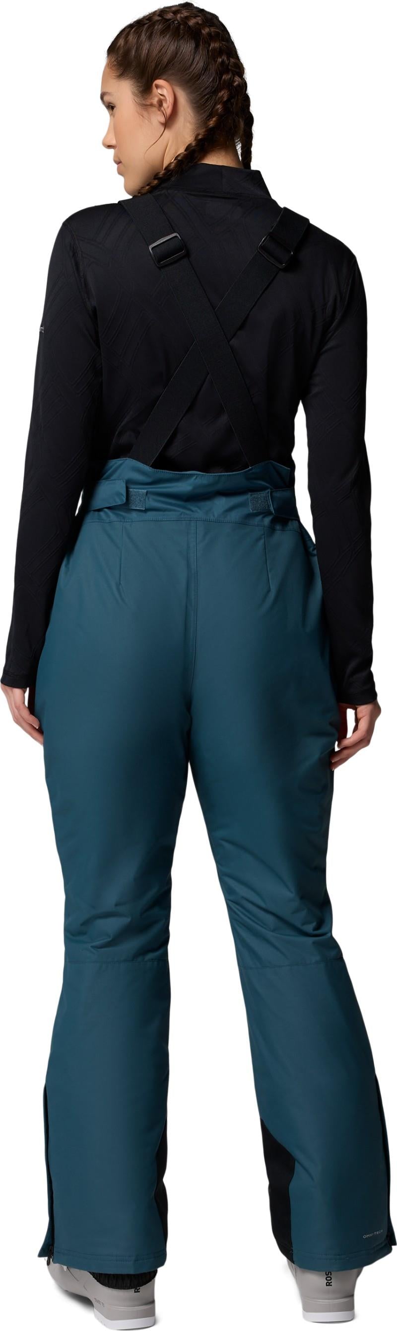 Iceventure II BIbs, Short - Womens - everblue dobby 1